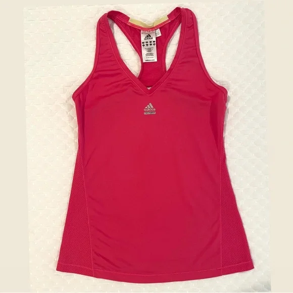 adidas Other Adidas Techfit Climacool Pink Tank Top Poshmark
